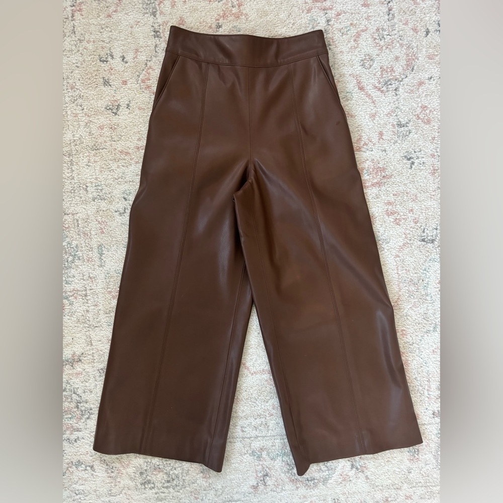 Brochu Walker Brown Wide Leg Pants - Picture 3 of 8